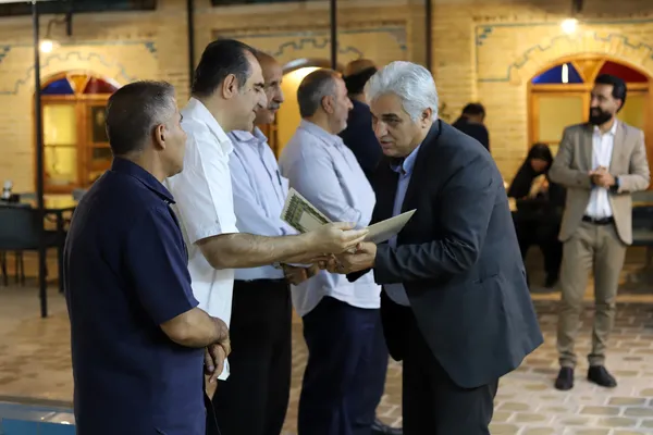 مراسم تجلیل از خبرنگاران ورزشی در کرمانشاه
