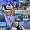 نواختن زنگ اول مهر در مدرسه قدسیه تیس با حضور دبیر شورای عالی مناطق آزاد و استاندار سیستان و بلوچستان