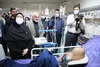 روایت سخنگوی دولت از شب همدلی در بیمارستان بقایی اهواز / مهاجرانی: دولت با تمام توان در کنار کادر درمان و مردم خوزستان ایستاده است + عکس