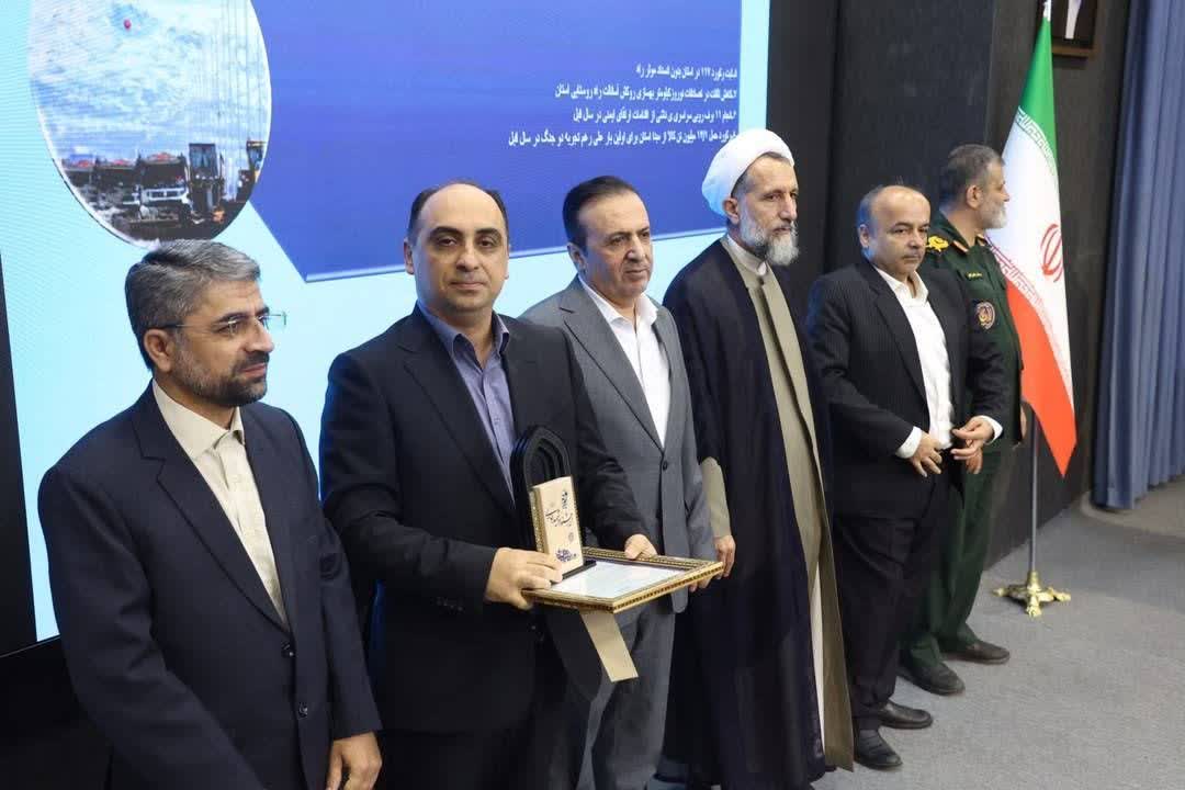 راهداری قزوین با تکیه بر مدیریت جهادی و تلاش جمعی در جشنواره شهید رجایی خوش درخشید