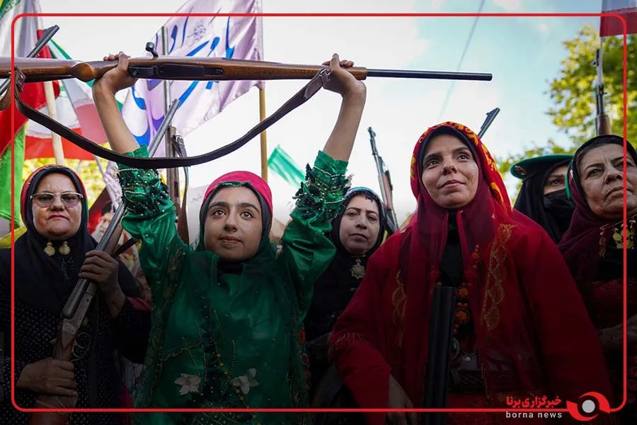حضور اقوام مختلف در اجتماع مردمی گردان‌های جانفدا