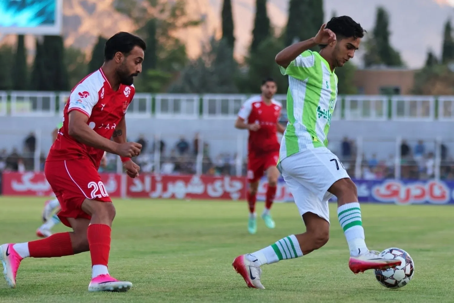 توقف پرسپولیس مقابل خیبر با تساوی بدون گل