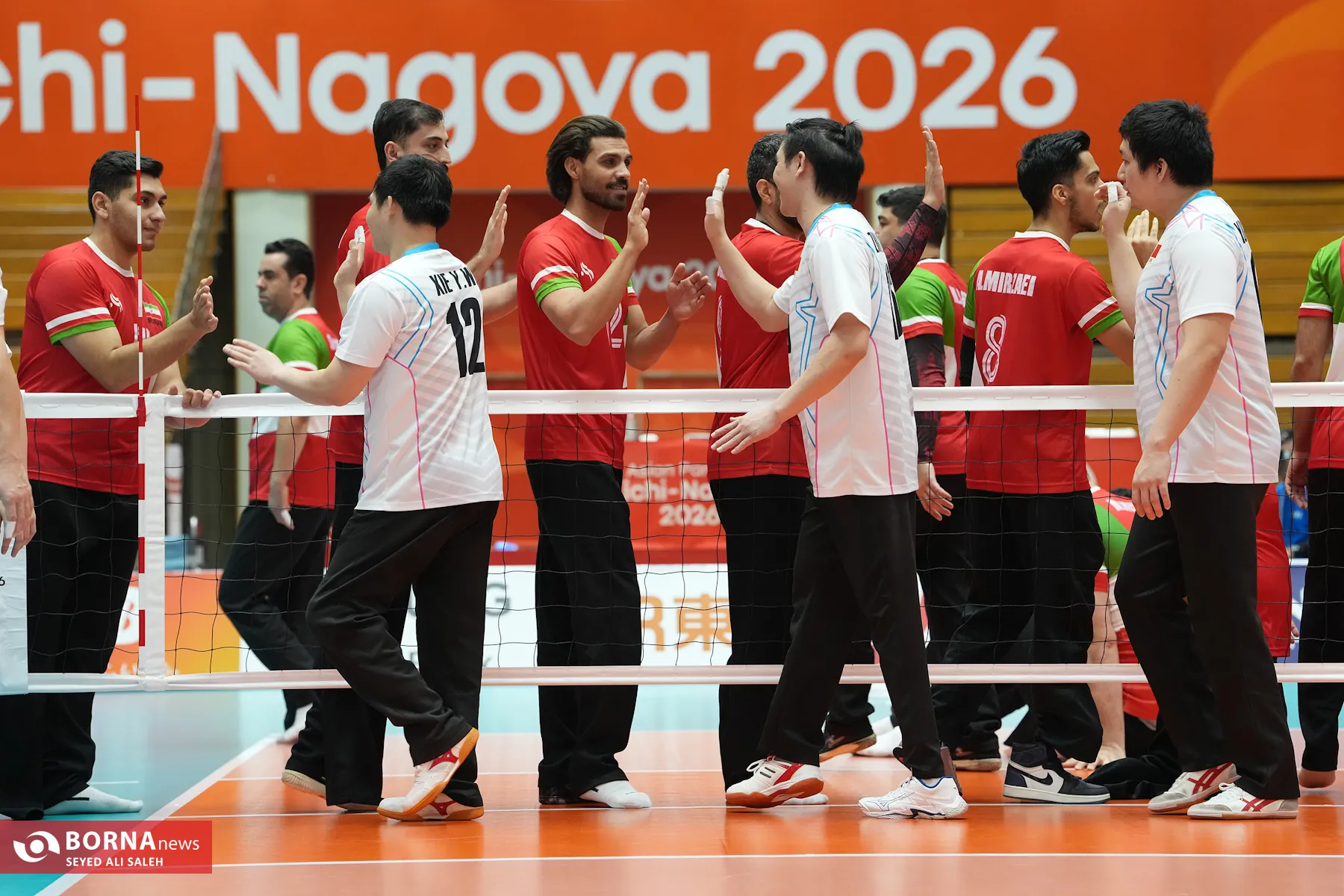 دیدار والیبال نشسته ایران و چین/NAGOYA2026