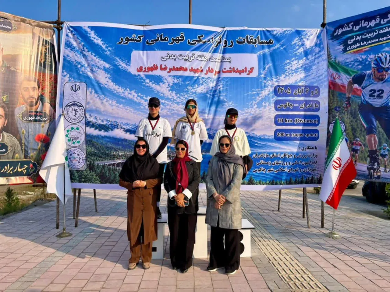 درخشش بانوی ورزشکار استان مرکزی در مسابقات قهرمانی کشور رولراسکی؛ مهسا نحوی‌زاده بر سکوی نخست ایستاد
