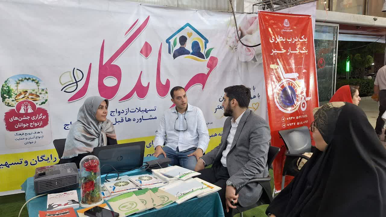 دیدار دبیر کشوری طرح مهر ماندگار با معاون امور جوانان استان قزوین