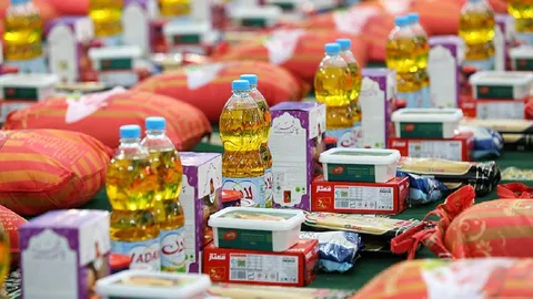 توزیع ۴۰۰ بسته معیشتی بین آسیب‌دیدگان جنگ در هرمزگان