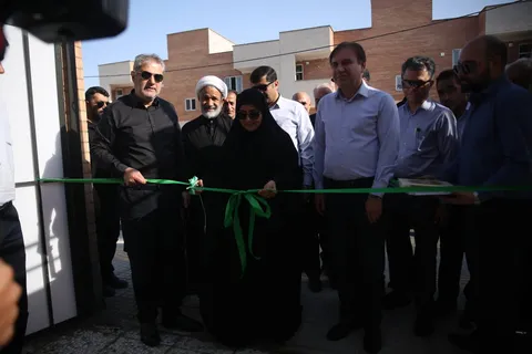 بهره‌برداری از پروژه ۳۴۰ واحدی نهضت ملی مسکن برازجان با حضور وزیر راه و شهرسازی و استاندار بوشهر