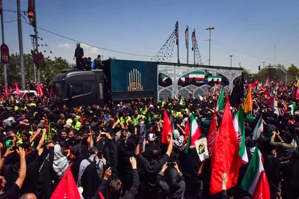 مراسم تشییع پیکر مطهر رهبر شهید انقلاب- ۱۳