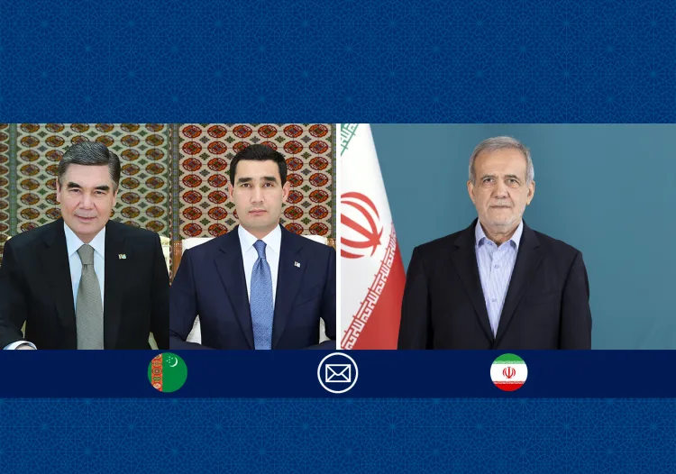 رئیس‌جمهور فرا رسیدن سالگرد استقلال ترکمنستان را تبریک گفت