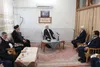 دیدار عارف با آیت‌الله مکارم شیرازی 