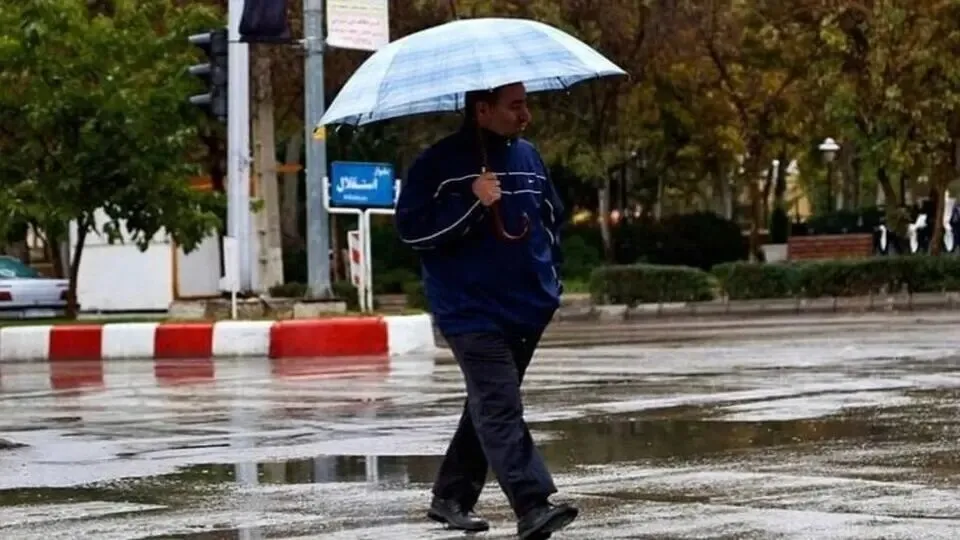هشدار بارندگی در ۱۲ استان برای امشب