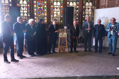 آیین تجلیل از مقام علمی یک چهره ماندگار میراث‌فرهنگی در اردبیل برگزار شد