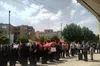 تجمع بانوان اراکی در حمایت از عفاف و حجاب مقابل استانداری مرکزی