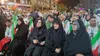 حضور فریبا محمدیان در مراسم بدرقه کاروان «جان‌فدایان ایران قوی»  