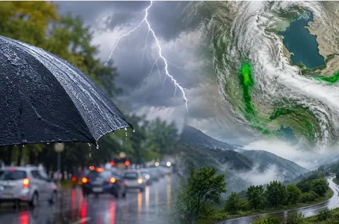 بارش ها در گلستان ادامه دارد / افزایش دما از وسط هفته