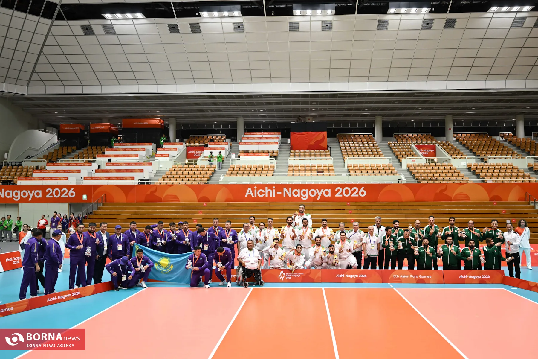 مدال طلا تیم ملی والیبال نشسته آقایان/NAGOYA2026