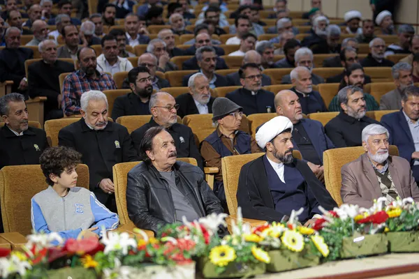  آیین تجلیل از مجید مجیدی در حرم مطهر رضوی 