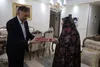 تجلیل سرپرست فرمانداری شمیرانات از ایثارگران دوران دفاع مقدس در دیدار با خانواده شهید افضل آقایی