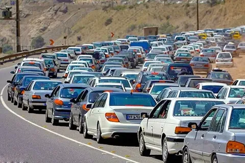 ترافیک سنگین در محورهای شمالی و غربی استان تهران و البرز