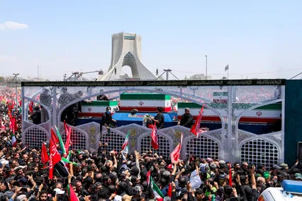 مراسم تشییع پیکر مطهر رهبر شهید انقلاب- ۹