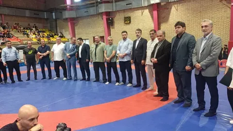 حضور مدیرکل ورزش و جوانان در اختتامیه جشنواره کشتی پایه مازندران