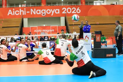 دیدار والیبال نشسته ایران و تایلند/NAGOYA2026