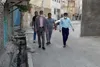 بازدید میدانی معاونت خدمات شهری شهرداری قدس از وضعیت نظافت و شبکه هدایت آب های سطحی