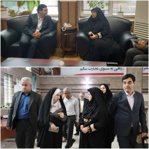 دیدار ناظر گمرکات استان گیلان با فرماندار شهرستان بندرانزلی
