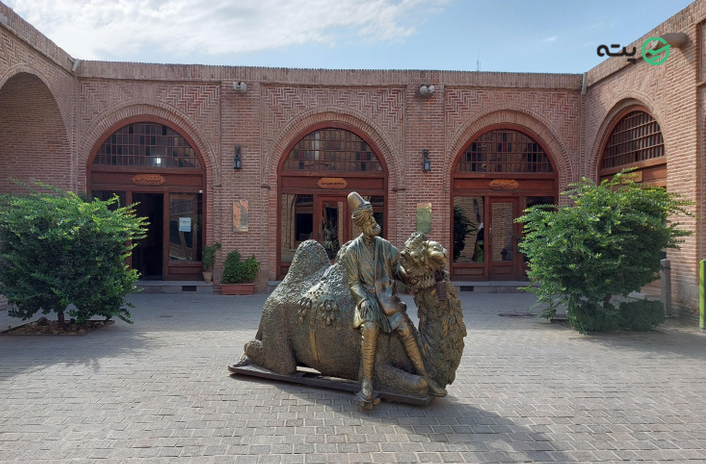 سرای تاریخی سعدالسلطنه قزوین شاهکار معماری و بزرگترین کاروانسرای درون شهری ایران