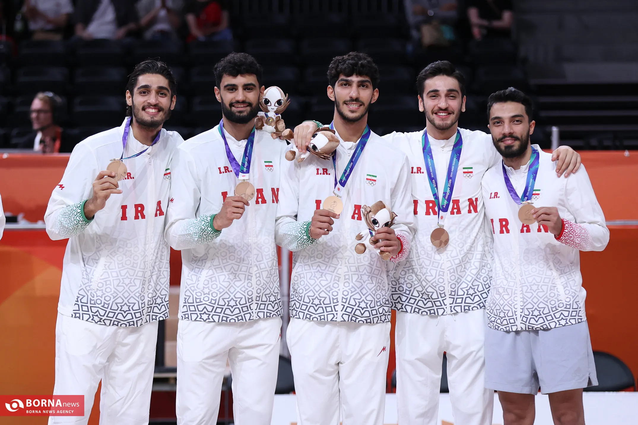 مدال برنز تیم ملی بسکتبال ایران / NOGOYA2026