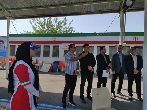 بازدید هیأت نظارت بر تیم‌های ملی وزارت ورزش از اردوی تیم ملی تیراندازی با کمان