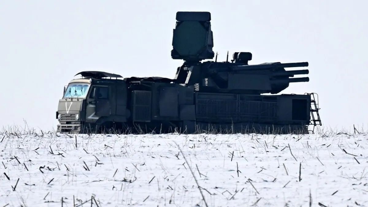 Report: Swarm of Ukrainian kamikaze drones intercepted near Moscow