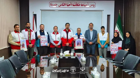تقدیر از کارکنان هلال احمر بیرجند در قالب پویش «خدمت به خدمت‌رسانان»