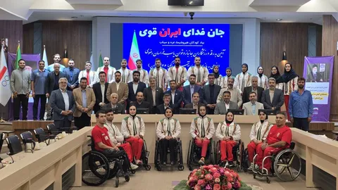آیین بدرقه ورزشکاران جانباز و توان‌یاب خراسان رضوی اعزامی به بازی‌های پاراآسیایی ناگویا برگزار شد
