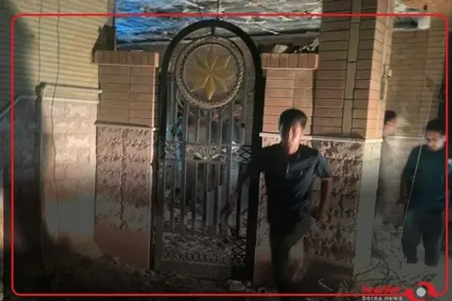 مشاهد من موقع حفل الزفاف في ميناء كوهستك بمحافظة سيريك الذي تعرض لهجوم أمريكي