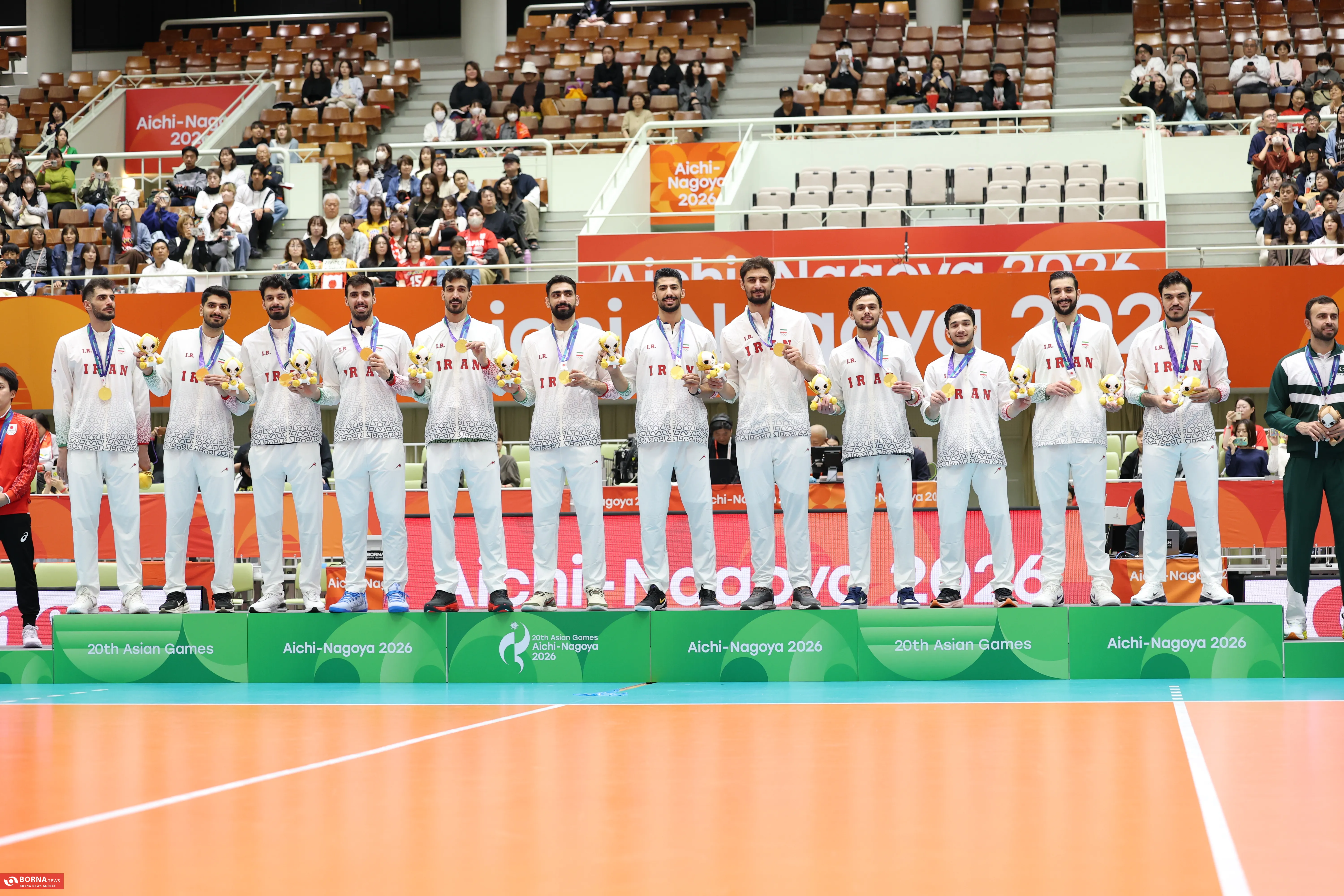 مدال طلای والیبال ایران/ NOGOYA2026