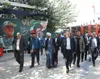 ادای احترام استاندار مرکزی به شهید سپهبد محمد پاکپور در گلزار شهدای دهسد