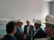 بازدید معاون اجرایی رئیس‌جمهور از بیمارستان ۴۲۰ تختخوابی لاکان