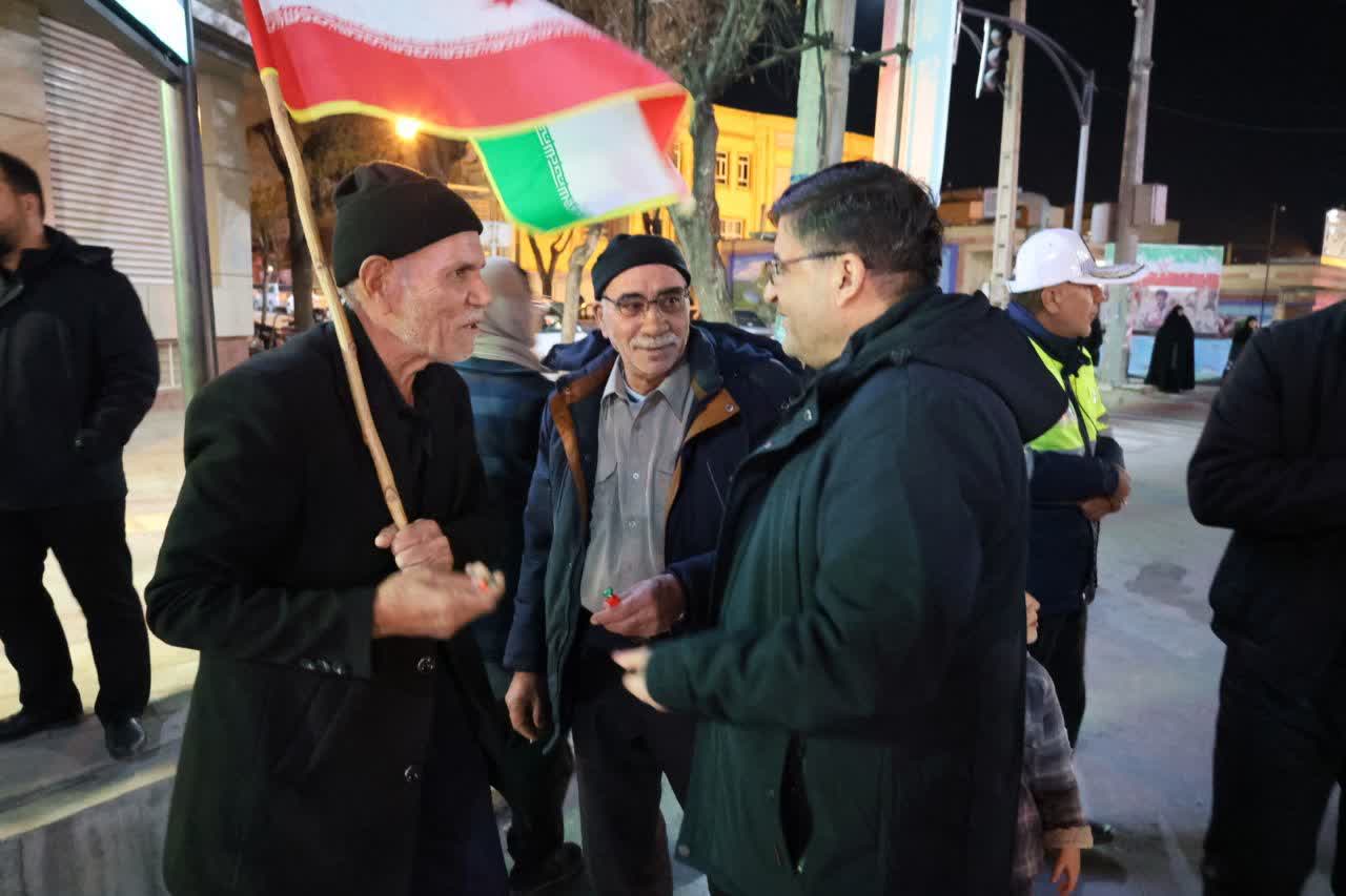 خروش انقلابی مردم ولایت مدار شهرکرد در شب چهارشنبه سوری