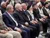 حضور قالیباف در مراسم چهلمین روز خاکسپاری قائد شهید امت در کربلای معلی