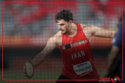 کسب مدال برنز پرتاب دیسک بازی‌های آسیایی توسط صمیمی