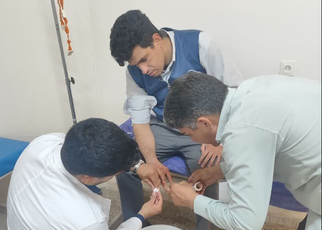 استقرار موکب پزشکی «شهید حنانه رستمی» قزوین در مشهد مقدس استقرار موکب پزشکی «شهید حنانه رستمی» قزوین در مشهد مقدس