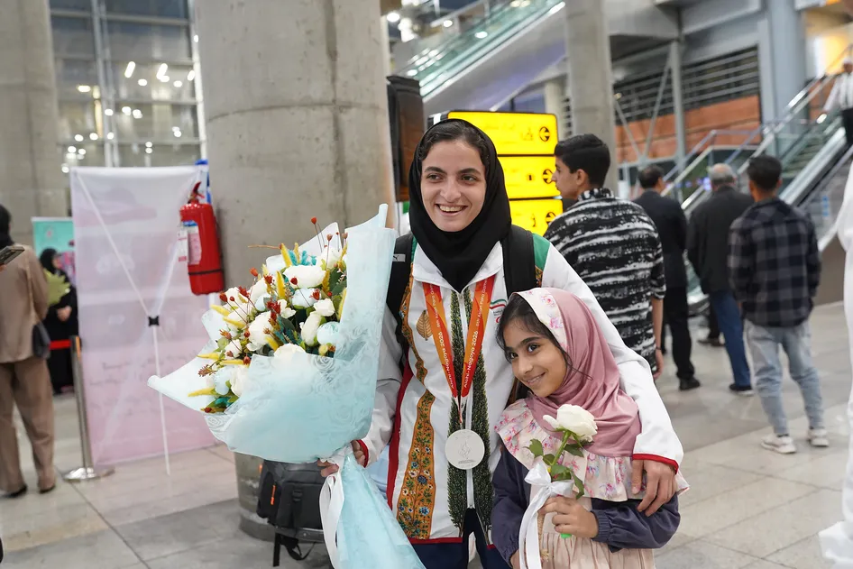 استقبال از مدال‌آوران پاراآسیایی