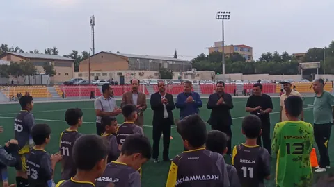 بازدید سرپرست اداره کل ورزش و جوانان استان کرمان از آکادمی و مدرسه فوتبال باشگاه فولاد بافت/ حجت سلطانی: فعالیت شرکت احیا استیل فولاد بافت در حوزه ورزش، فوق‌العاده و عالی بوده است