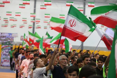 افتتاحیه سومین المپیاد ورزشی جام پرچم در تهران