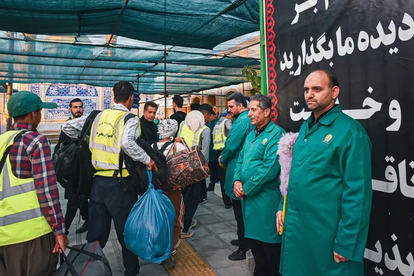 آغاز فعالیت موکب فراشان حرم مطهر رضوی
