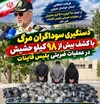 کشف بیش از ۹۸ کیلوگرم حشیش در عملیات ضربتی پلیس شهرستان قائنات خراسان جنوبی