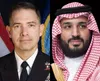 دیدار محمد بن سلمان با فرمانده سنتکام