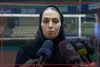 صحبت‌های مژگان حسن‌زاده سرپرست تیم ملی والیبال ایران پس از بازدید مسئولین از تمرین ملی‌پوشان