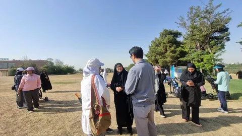 بازدید محمدیان از رقابت‌های انتخابی تیم ملی گلف و امکانات مجموعه ورزشی انقلاب 